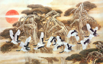 松鹤图