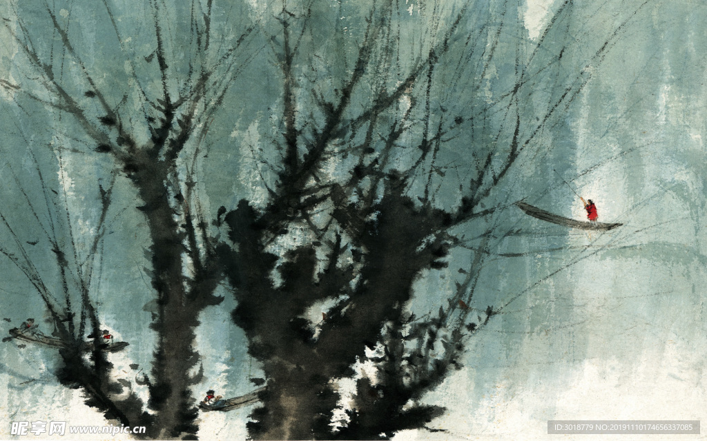 水墨画