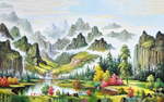 山水画