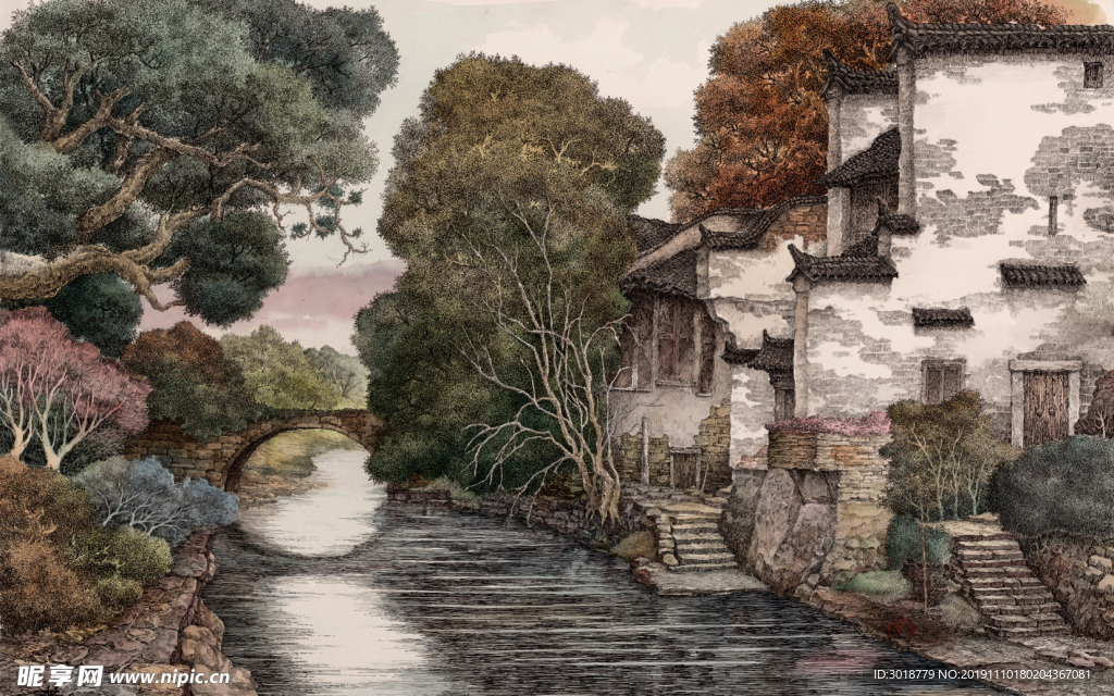 山水画