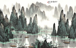 山水画