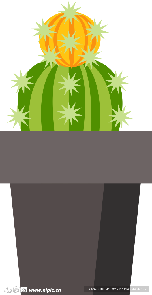 卡通仙人掌