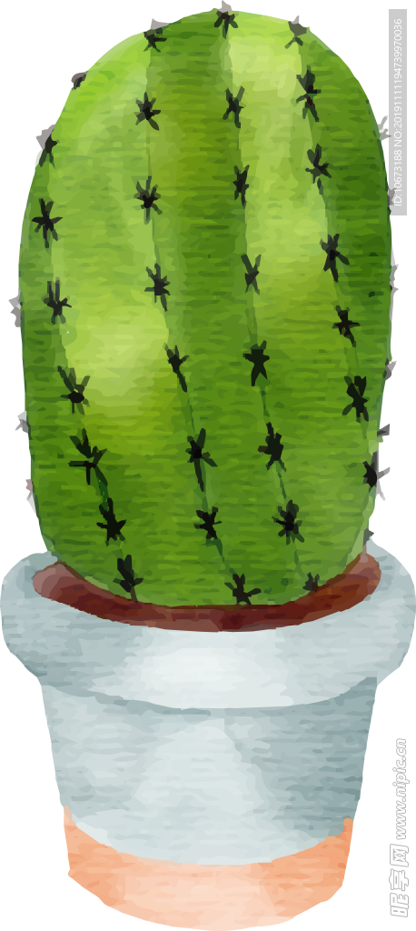 卡通仙人掌