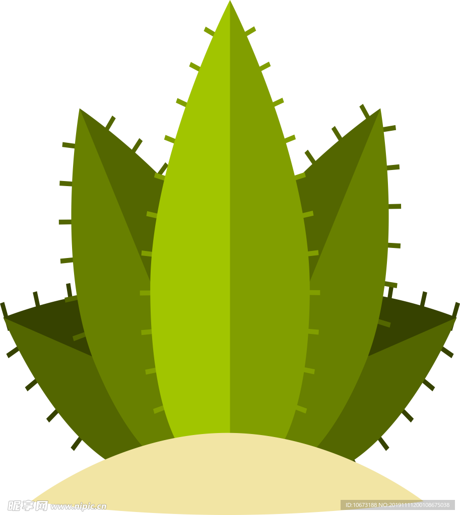 卡通仙人掌