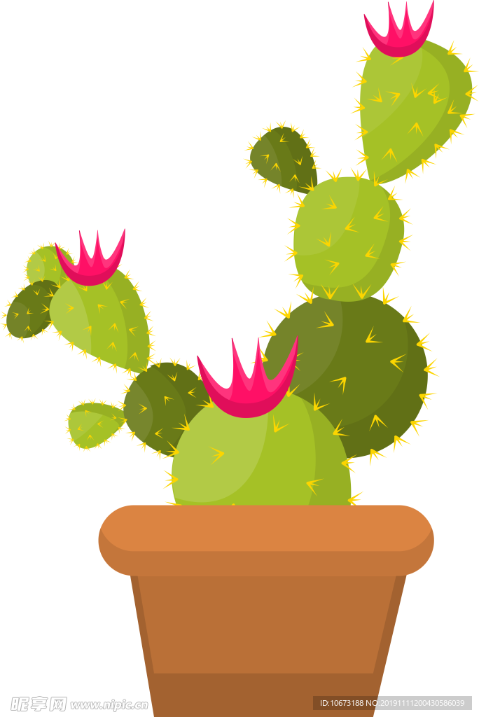 卡通仙人掌