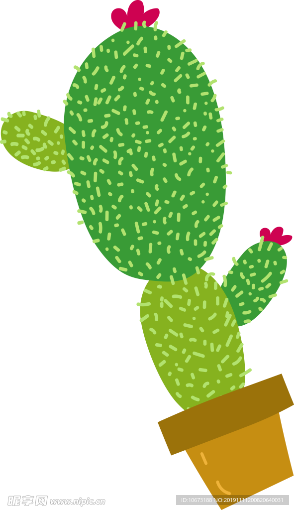 卡通仙人掌