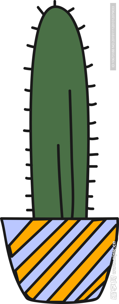 卡通仙人掌