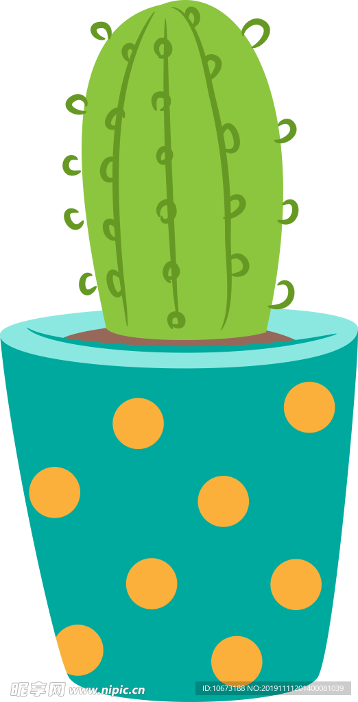 卡通仙人掌