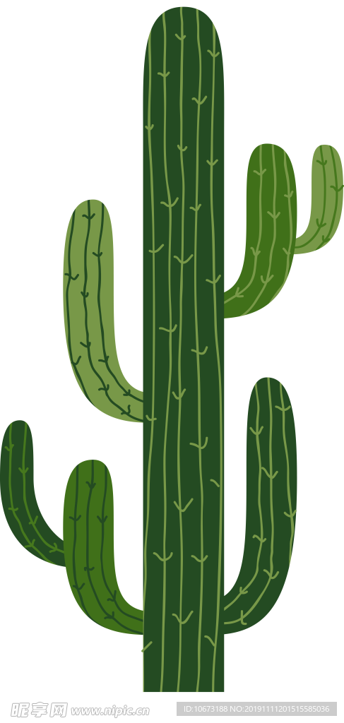 卡通仙人掌