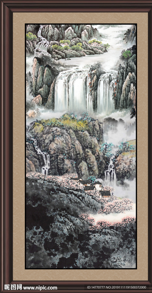 山水风景画