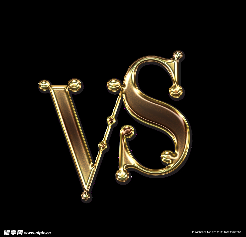 vs字样