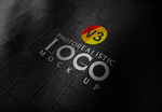 逼真照片级logo样机