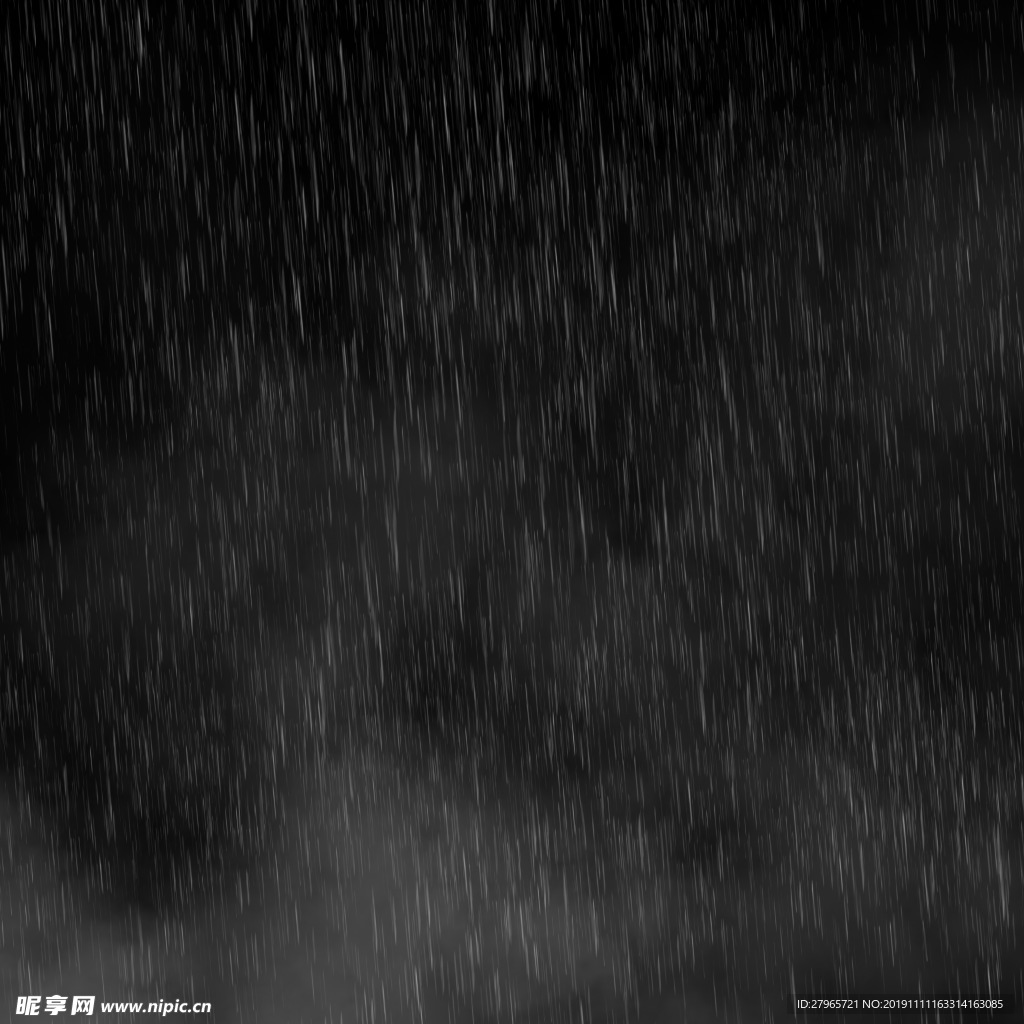 下雨素材