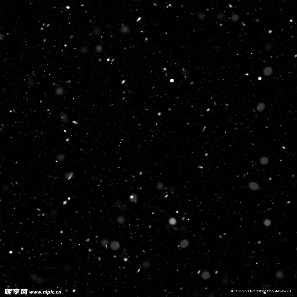 下雪素材