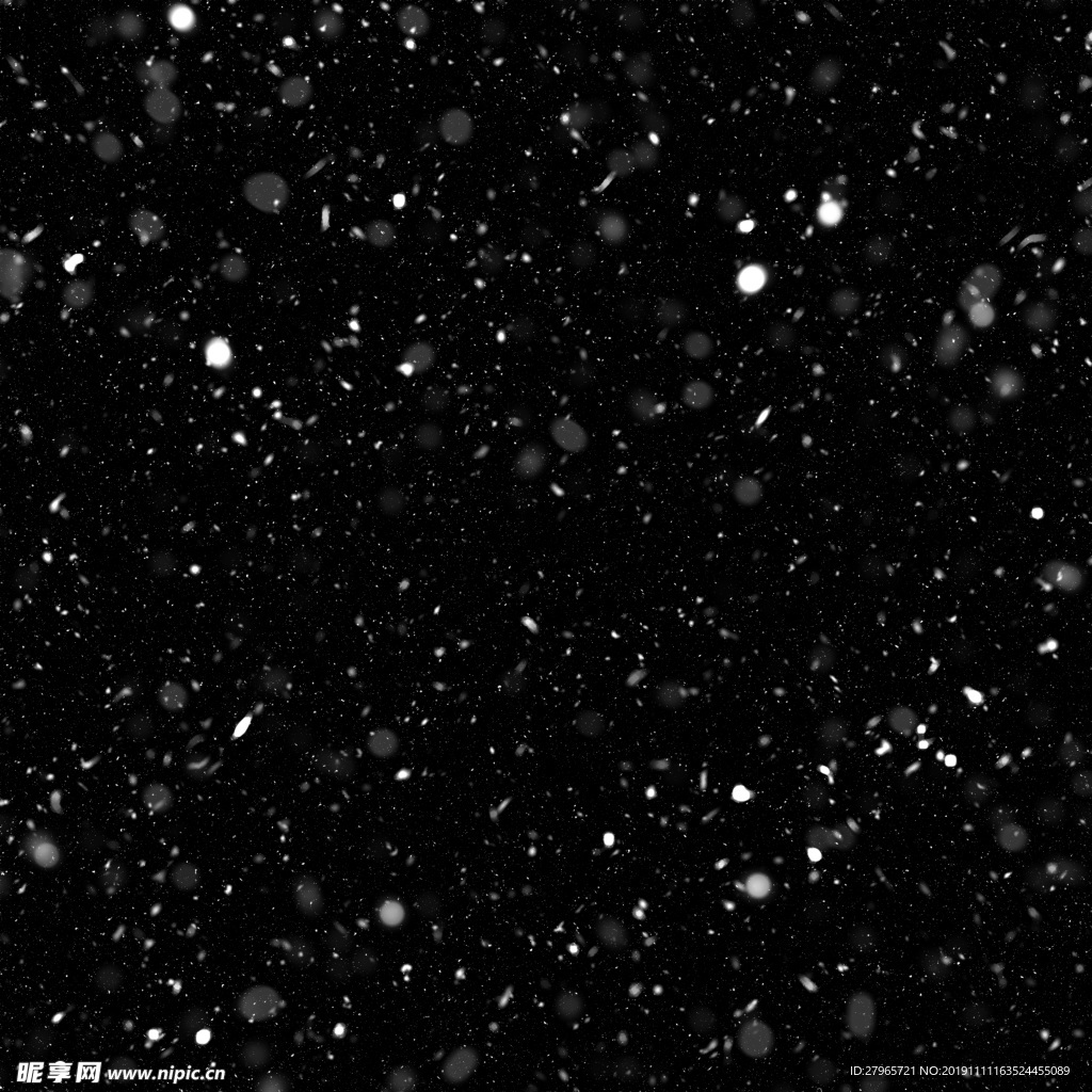 下雪素材