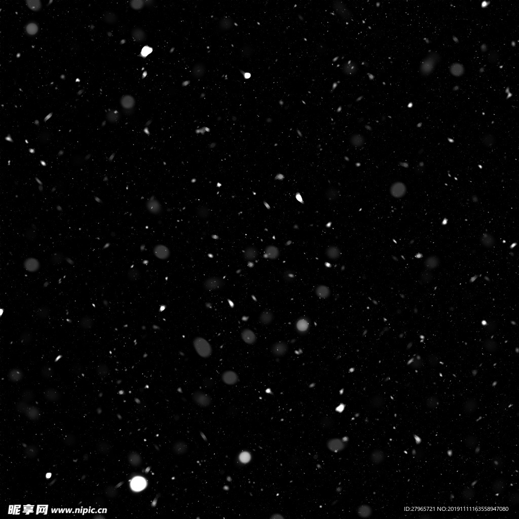 下雪素材