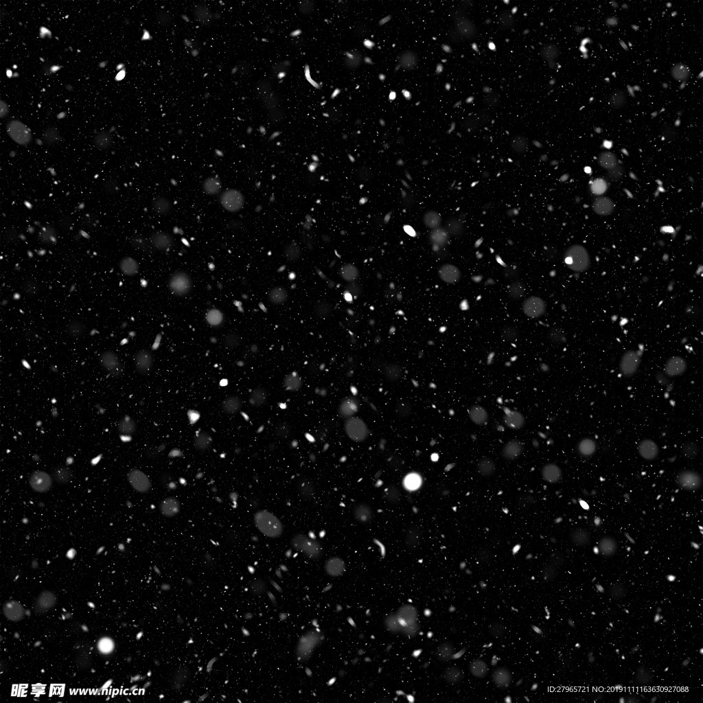 下雪素材