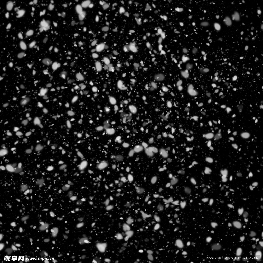 下雪素材