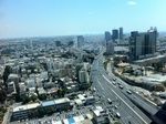 特拉维夫市的全景