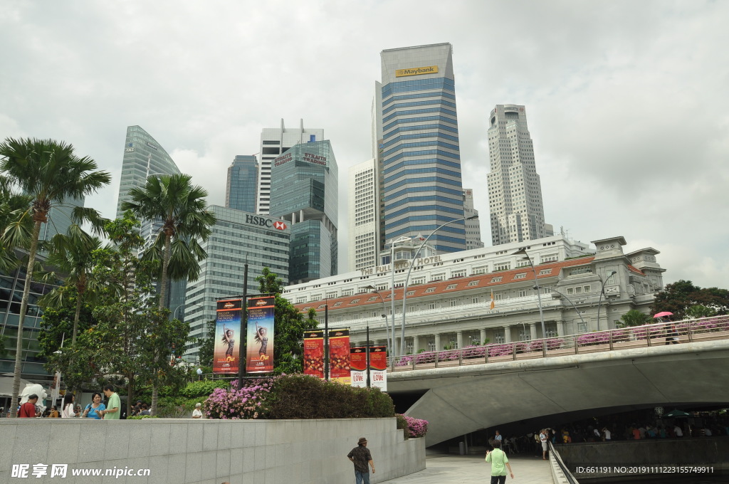 新加坡城市街景