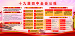 十九届四中全会公报