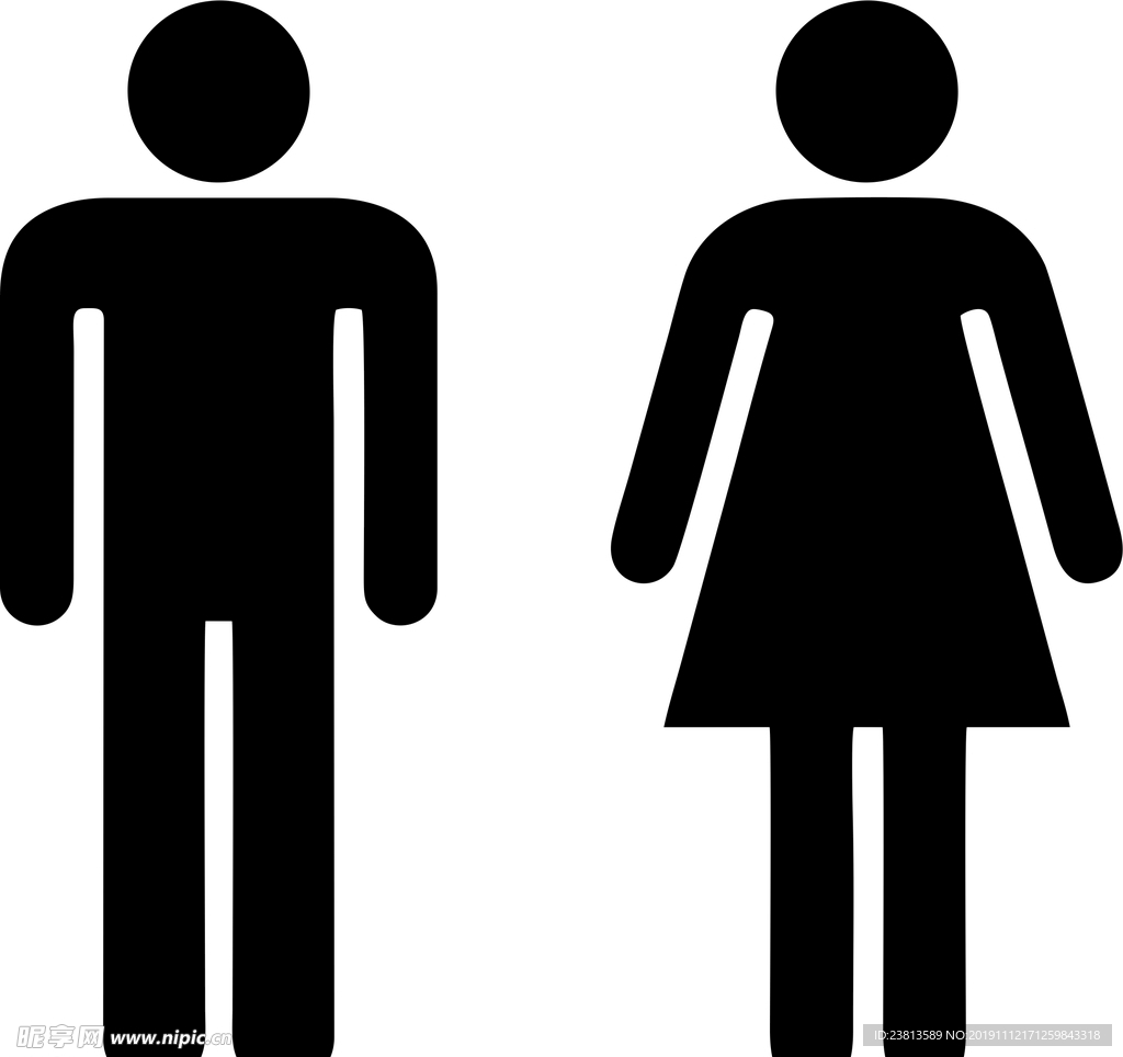 男女厕所