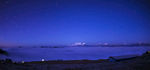 雪山夜景高清