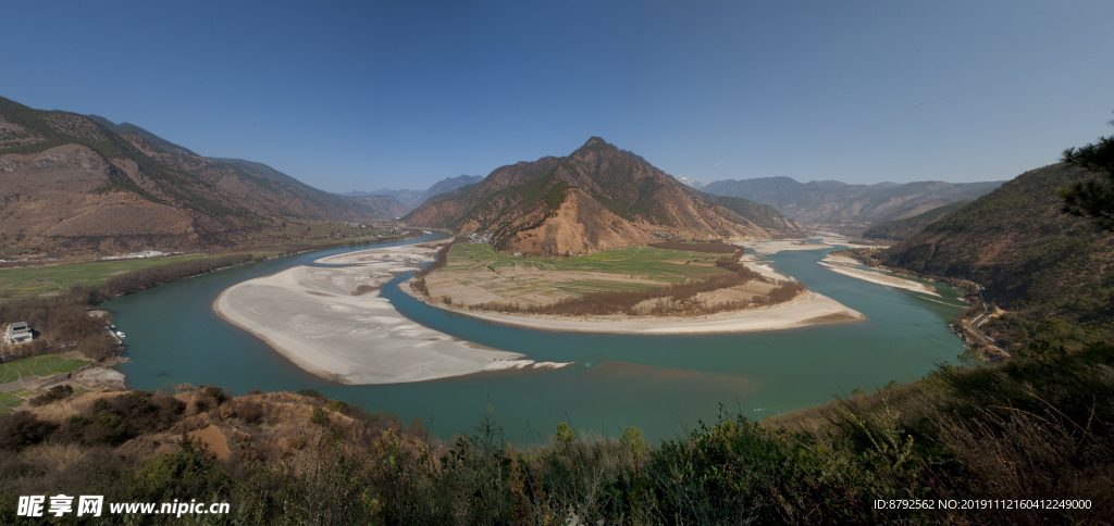 云南 风景 长江第一湾  摄影