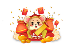 新年快乐鼠年红包
