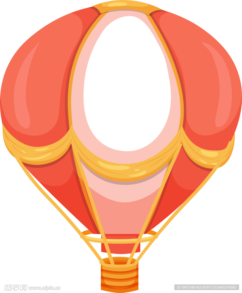 卡通热气球