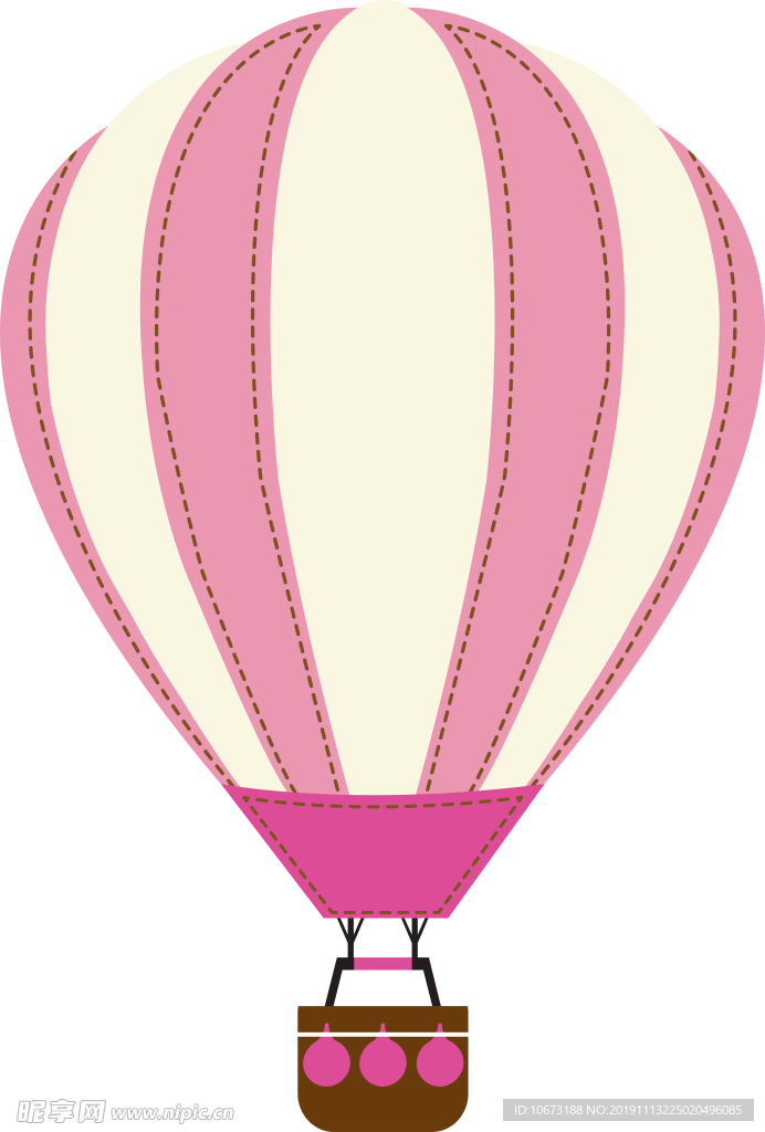 卡通热气球