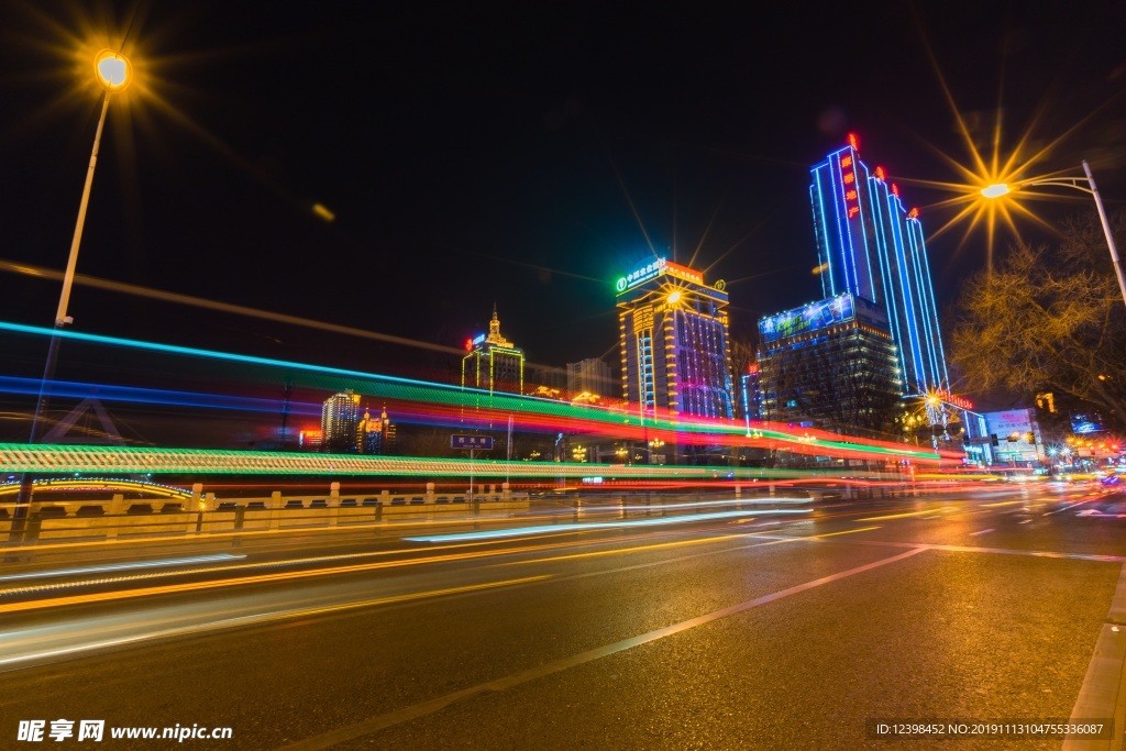 美丽的城市夜景