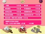 价格表