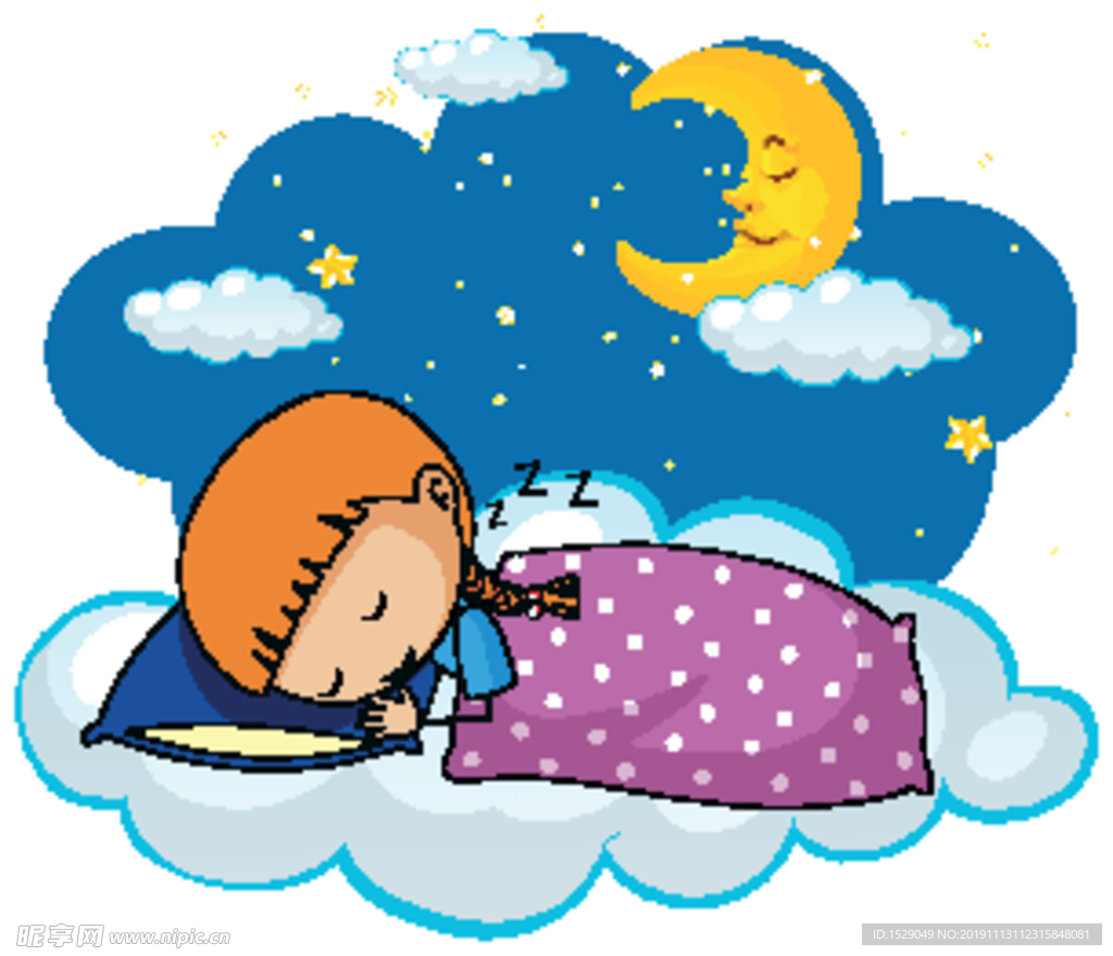 Children Sleeping In Bed PNG Picture And Clipart Image For Free ...