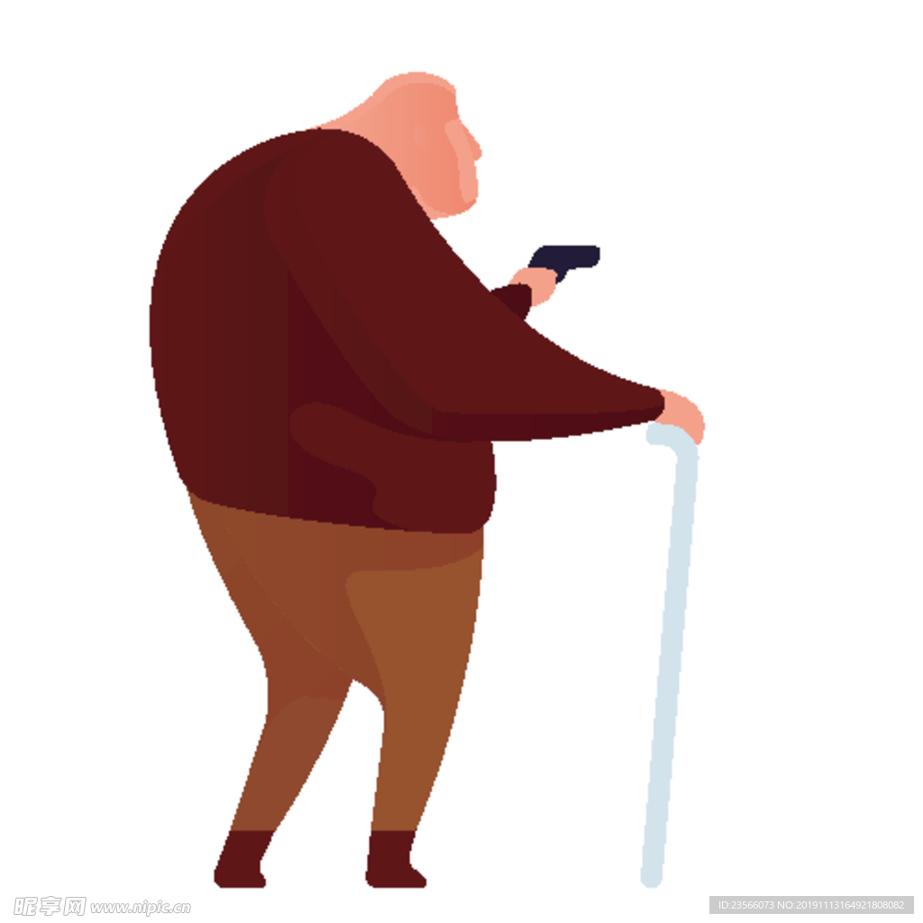 扁平化职业人物插画