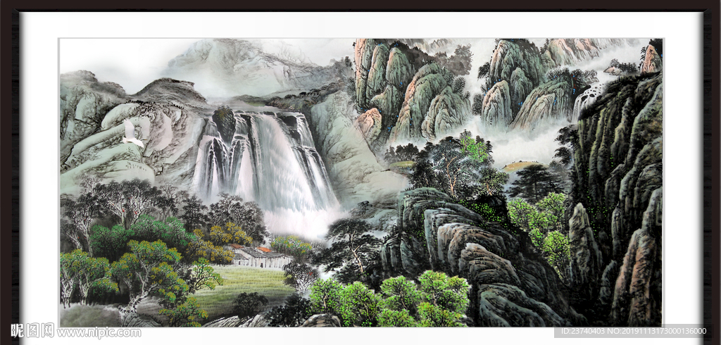 国画风景