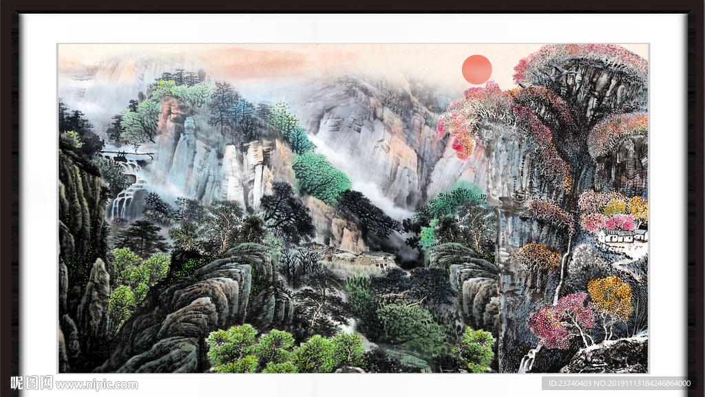 国画风景