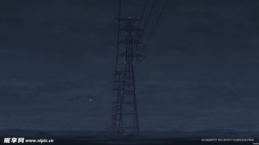 动漫夜景