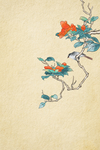 手绘花卉