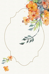 手绘花卉