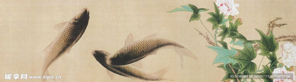 手绘花卉