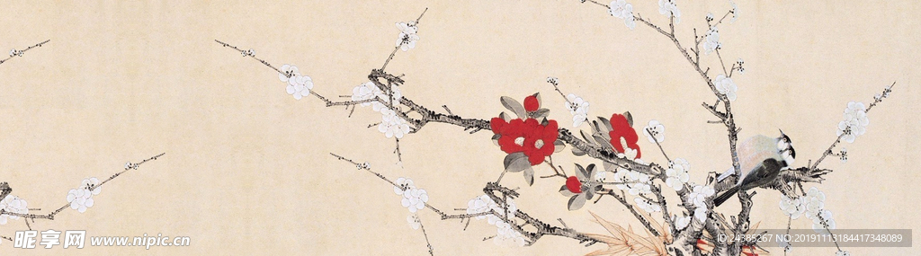 手绘花卉