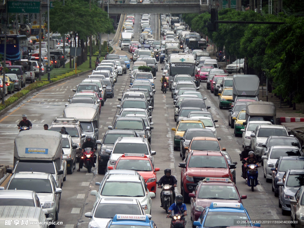 曼谷交通堵塞