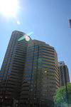 六角形的城市建筑
