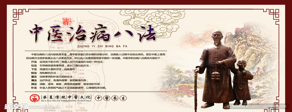 中医治病八法