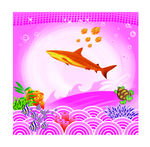 粉色梦幻海洋