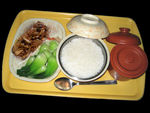 鲜菇牛肉饭