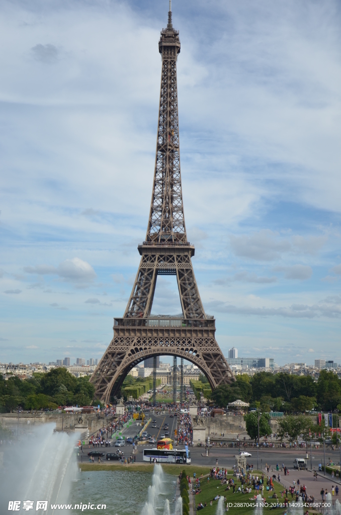 埃菲尔铁塔 巴黎 法国 欧洲