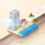 海滩