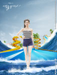 海滩美女